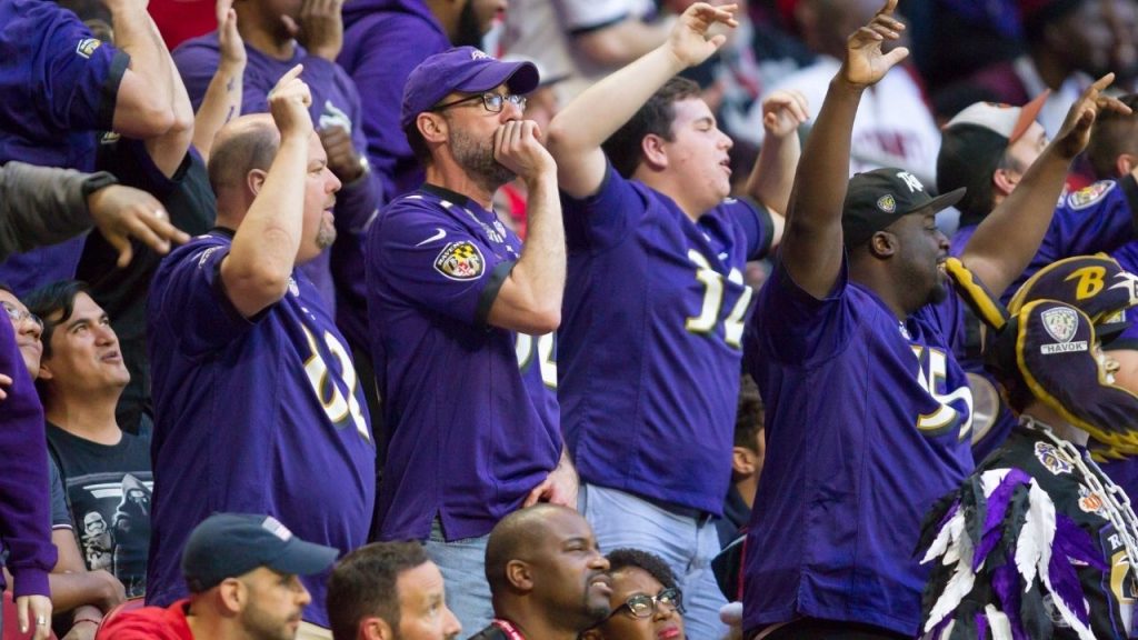 Baltimore Ravens fans